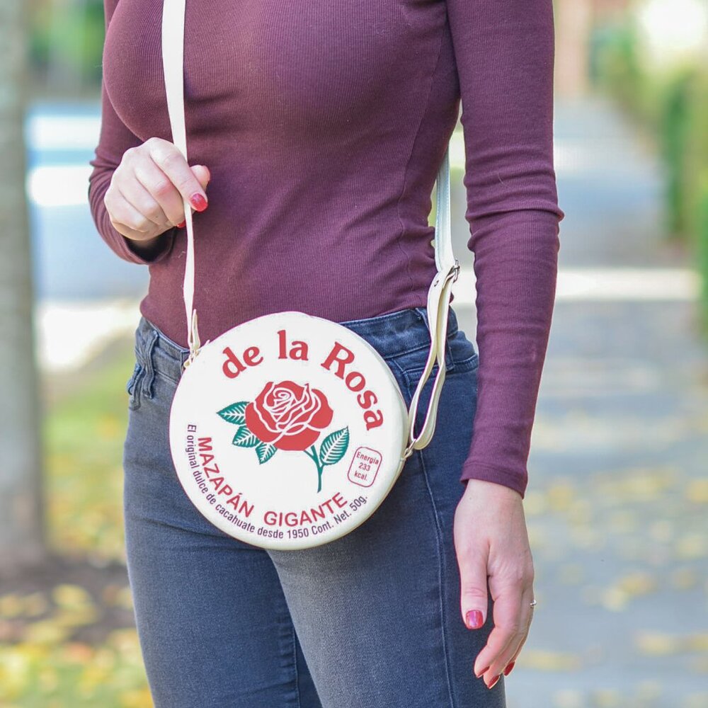 Novelty Mexican Faux Leather Crossbody Bags - Mazapan